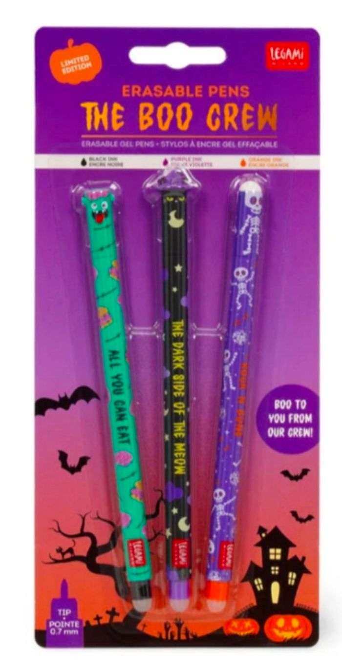 Set de 3 stylos Legami neufs Édition limitée Halloween - photo numéro 9