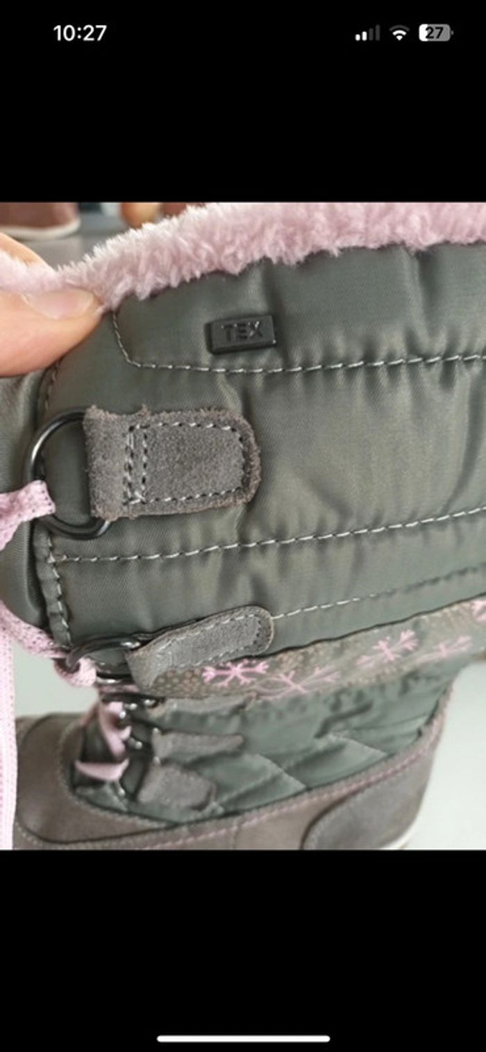 Bottes de neige fille salamander Taille 36 - photo numéro 9