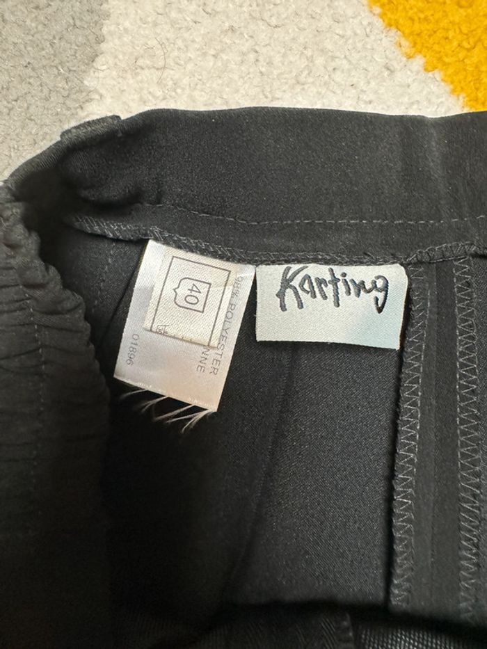 Pantalon à jambes larges Karting Taille 40 - photo numéro 3