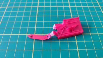 Intérieur porte droite pièce détachée miniature Bburago Burago Chevrolet Corvette 1957 1/24 1/24e 1/