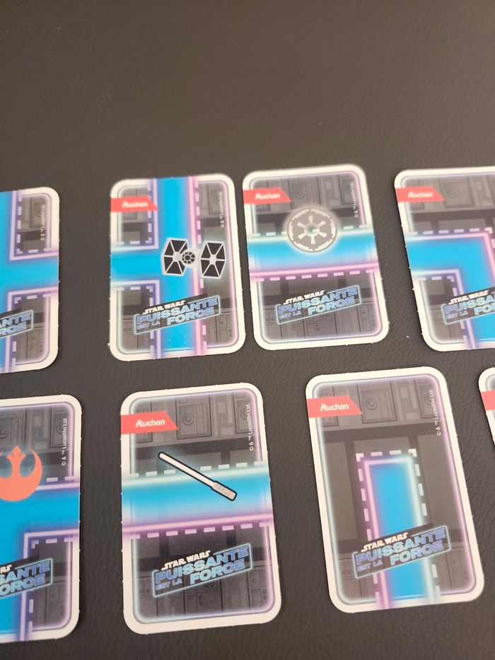 Lot 11 cartes auchan star wars - photo numéro 7
