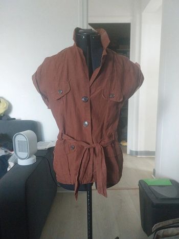 Veste manche courte