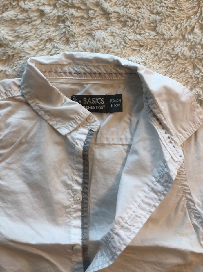 Chemise blanche manches longues - photo numéro 3