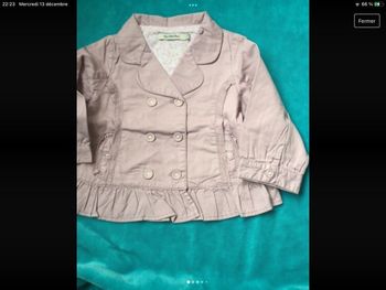 Jolie veste marque tape à l’œil 18 mois  en très bon