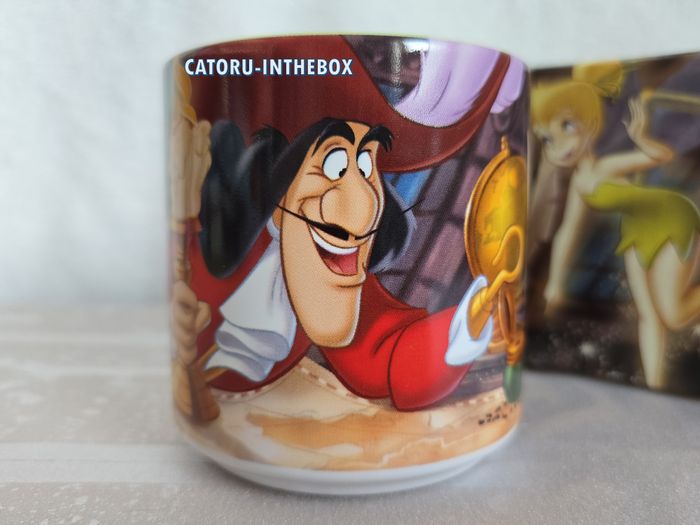 Tasse / Mug / Cup scène boite Disney Peter Pan Clochette Tinkerbell Captain Hook - photo numéro 6