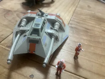 Snowspeeder Star Wars Micro Machines 1995 + 2 pilotes