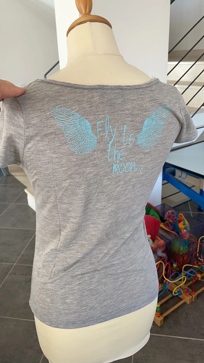 Tee shirt leger la city taille 1 - photo numéro 3