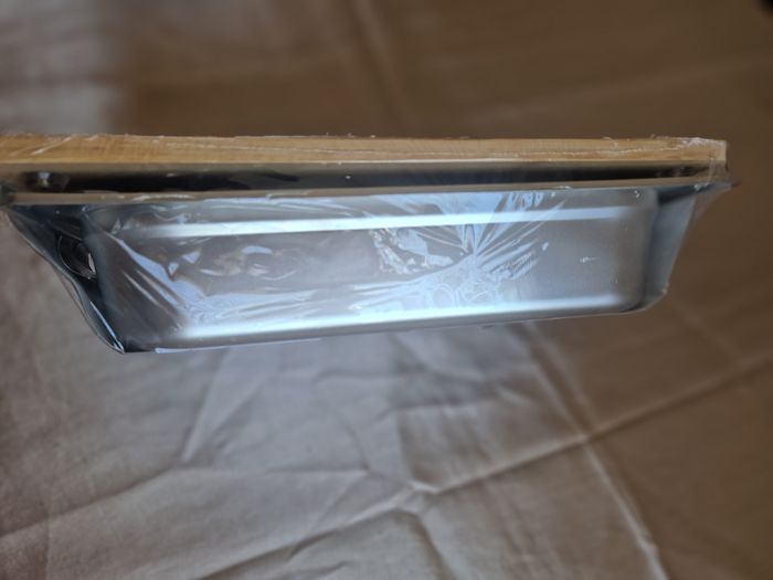 Coffret du chef : planche à découper en bambou + bac gastro GN1/3 en inox + spatule & pince inox - photo numéro 2