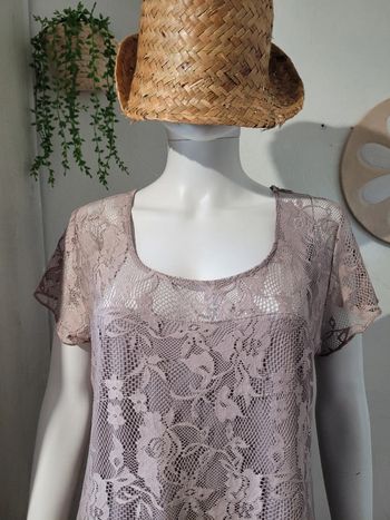 Robe dentelles