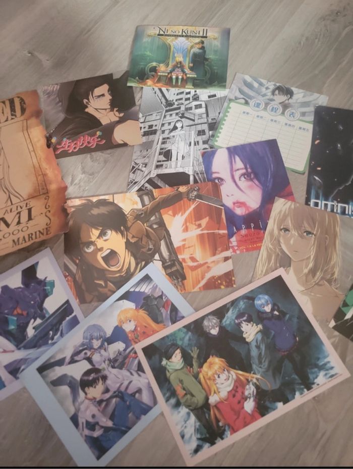 Lot de poster manga - photo numéro 3