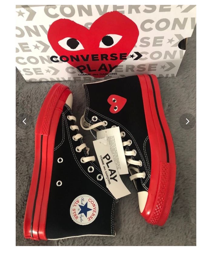 Converse haute comme des garçons cdg
