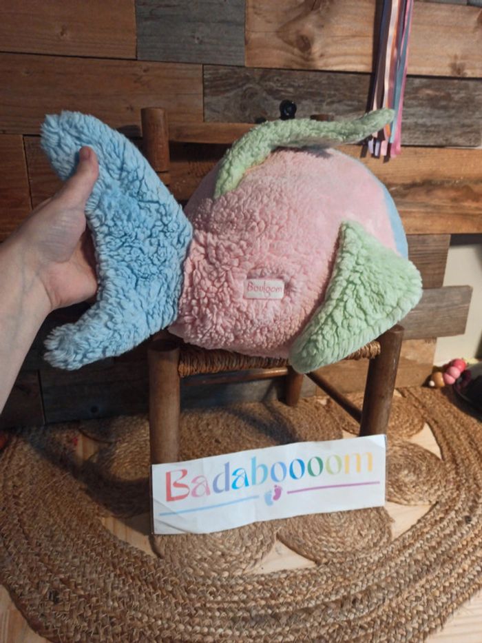 Peluche poisson range-pyjama boulgom vintage - photo numéro 6