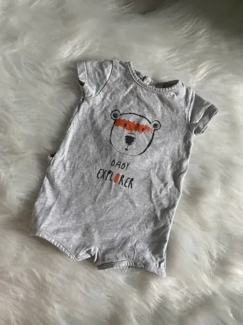 Combishort gris