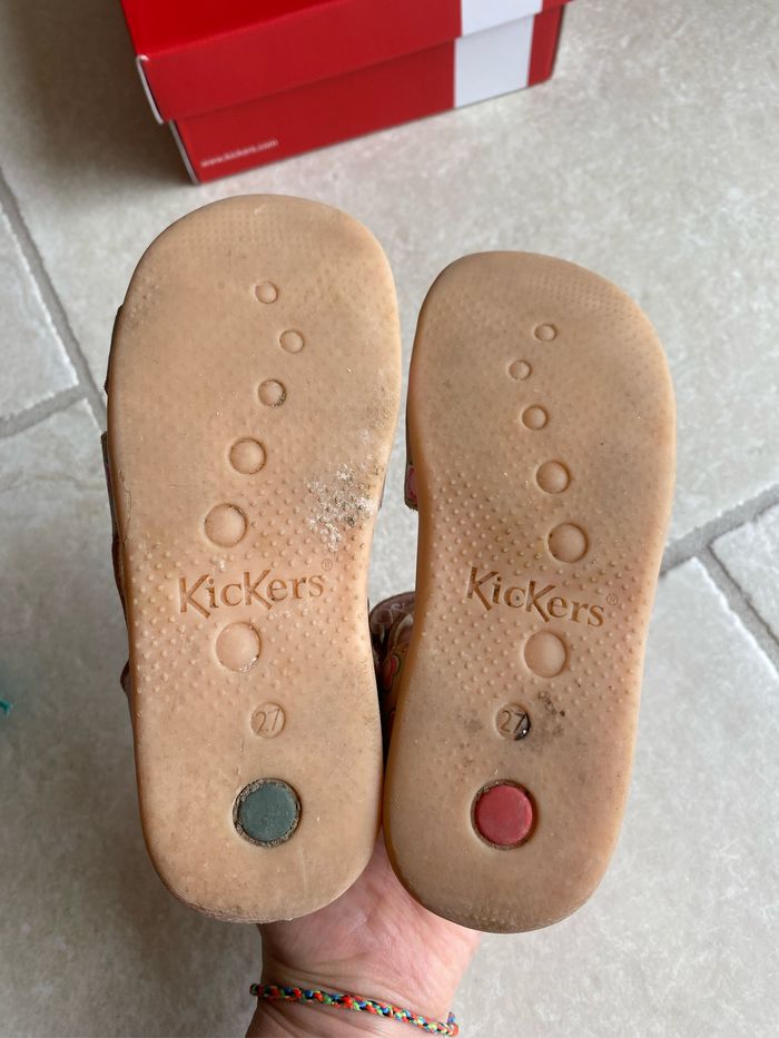 Sandales nu-pieds kickers - photo numéro 8