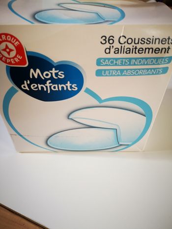 Coussinets d'allaitement jetables
