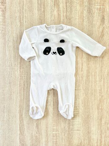 Pyjama panda hiver bébé fille