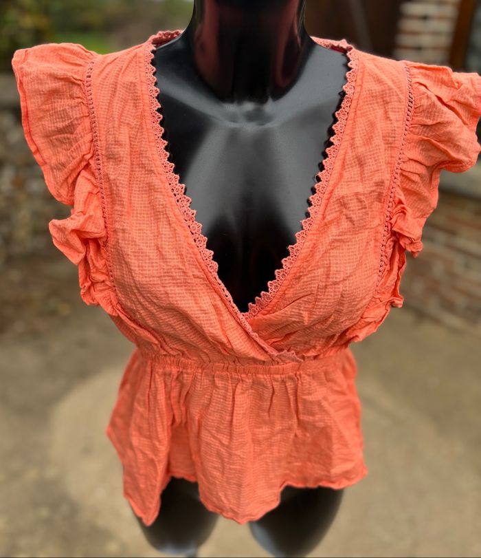 🌸 Top péplum col V dentelle Creeks 🌸 - photo numéro 4