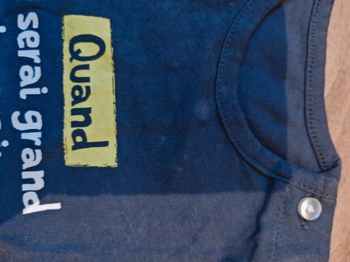 T-shirt à message manches courtes - photo numéro 2