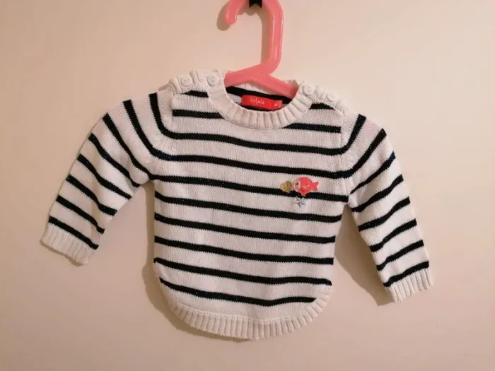 Pull et body marinière 6 mois - photo numéro 2