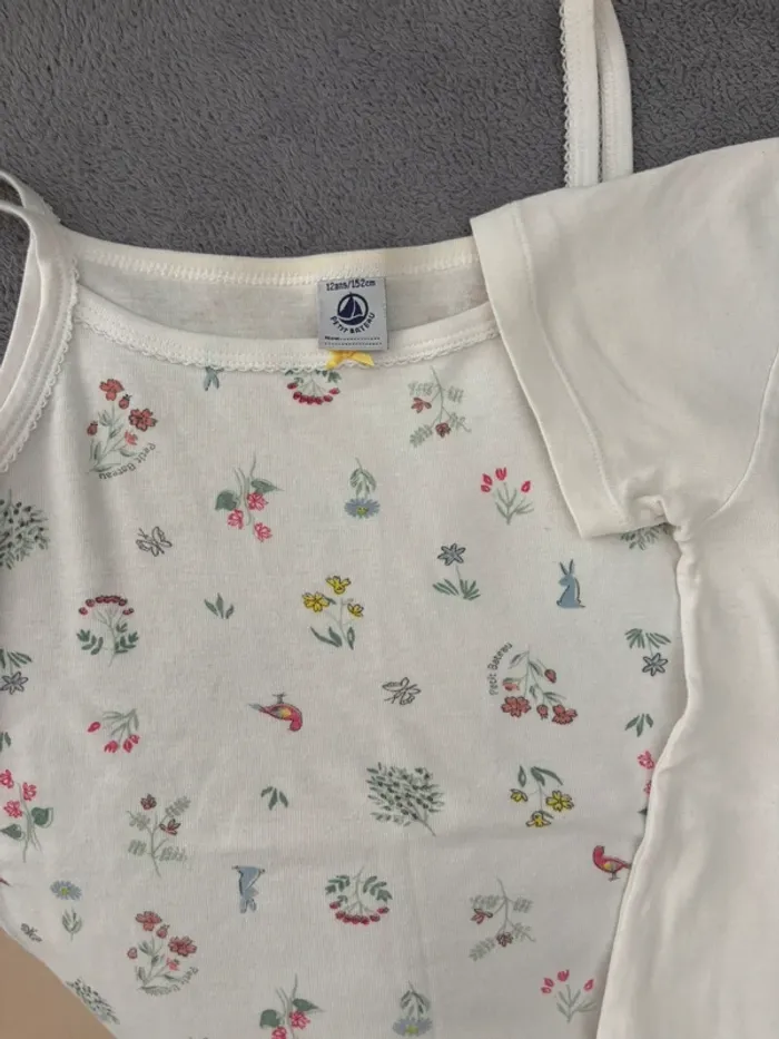2 maillots de corps 12 ans petit bateau - photo numéro 4