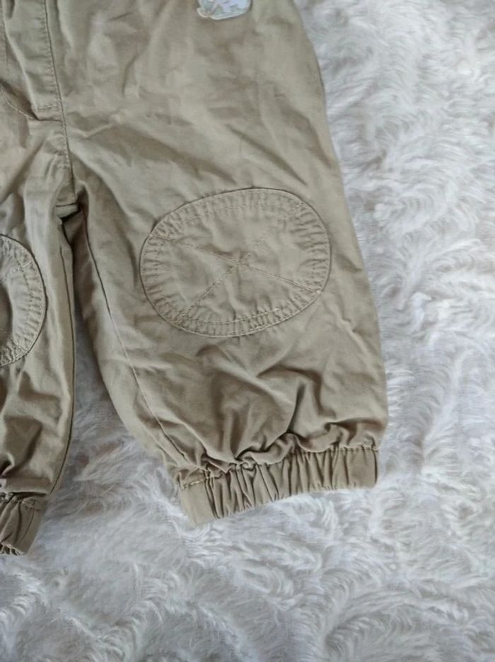 Pantalon doublé Garçon 3 mois éléphant Vertbaudet 100% coton - photo numéro 6