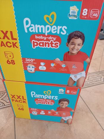 136 pants pampers baby dry taille 8