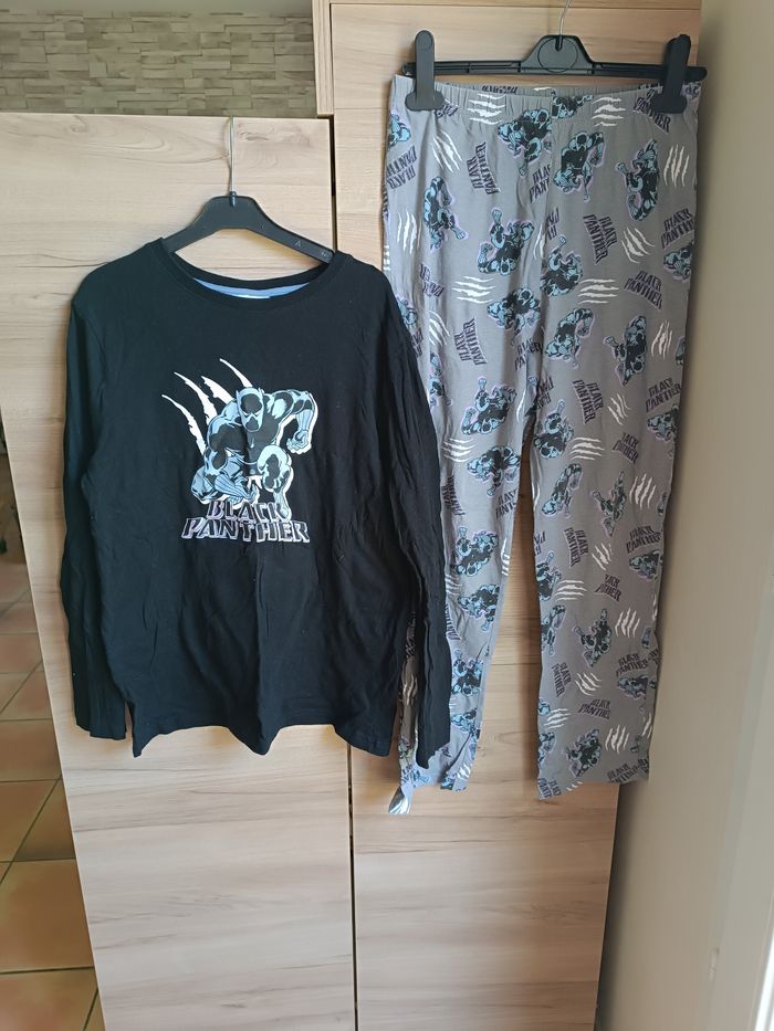 Lot 2 pyjamas ml 11-12 ans - photo numéro 5