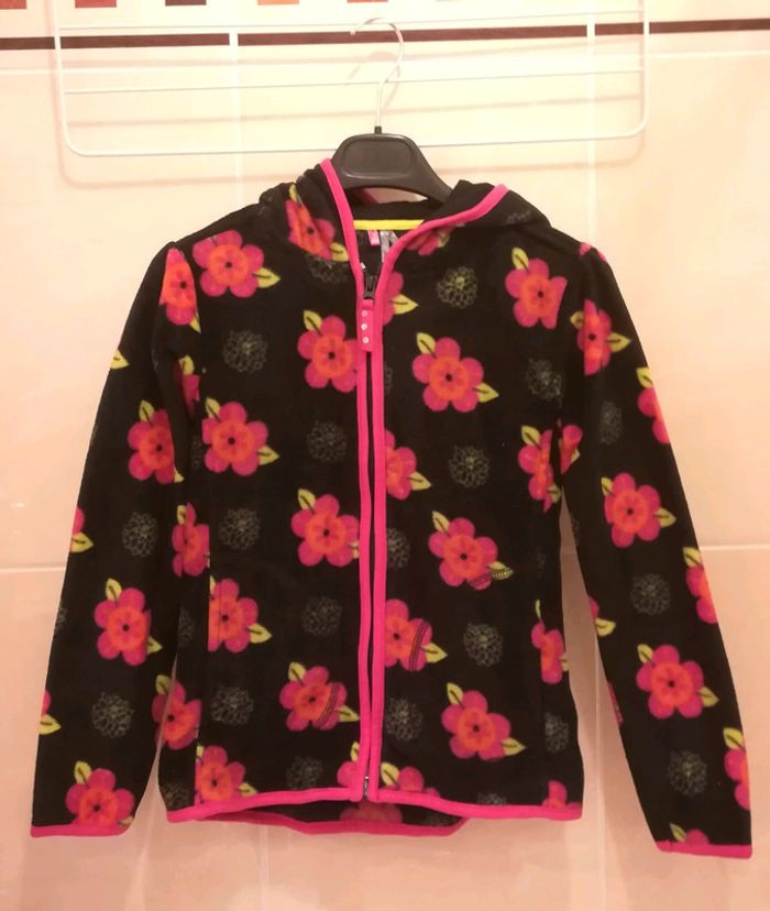 Polaire zippée NEUVE T10 ans - V92B