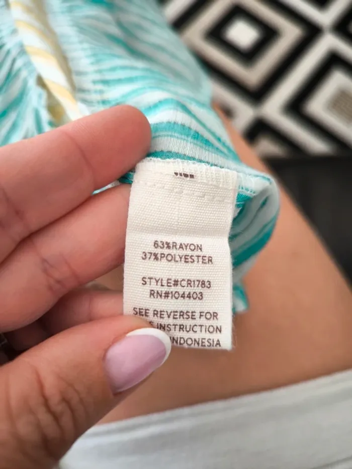 Top à volants Blu Pepper - Taille S - Neuf avec étiquette - photo numéro 4