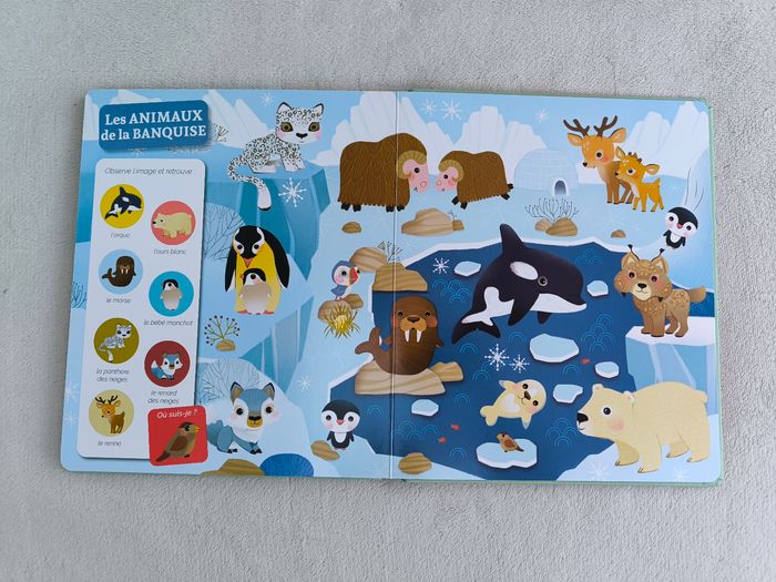 Livre Cherche et trouve chez les animaux Auzou - photo numéro 7