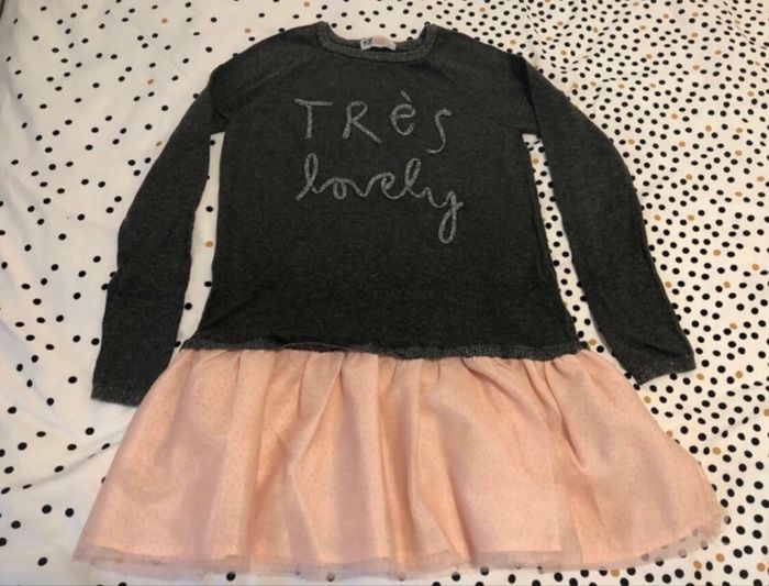 Robe pull fille H&M - Taille 8 Ans