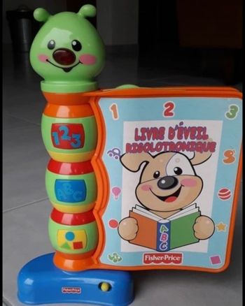 livre interactif comptines de fisher price