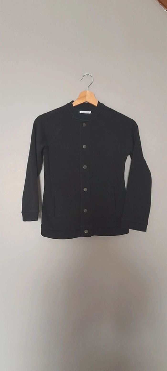 Veste teddy noir