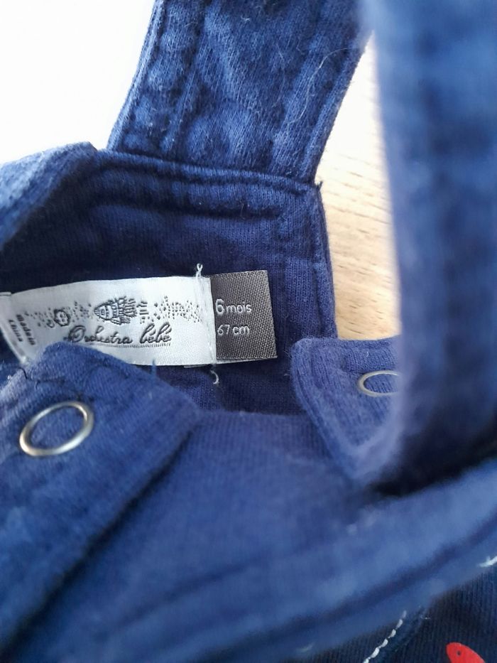Salopette bleu - photo numéro 2