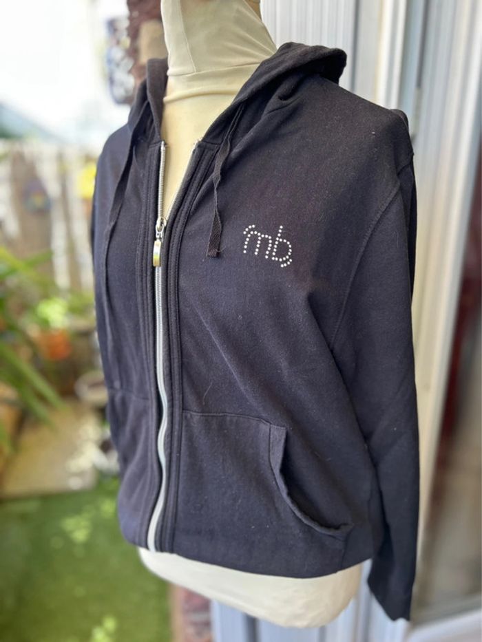 Sweat-shirt zip