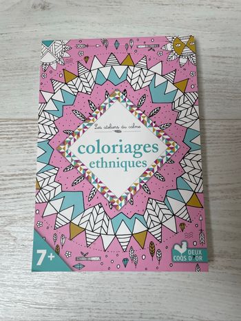 Livre coloriages ethniques