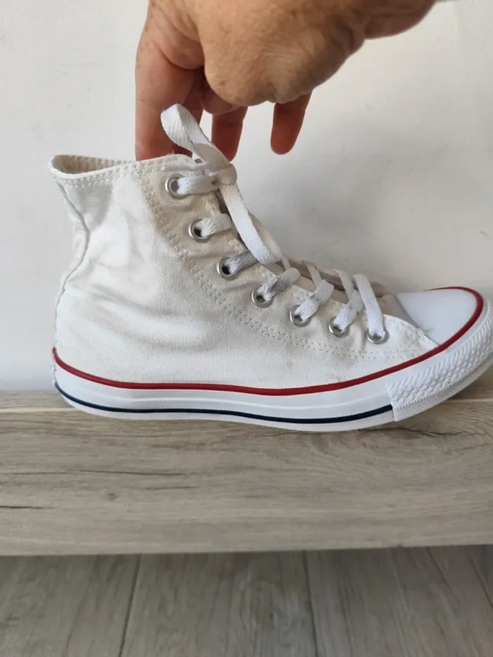Converse haute blanche - photo numéro 4