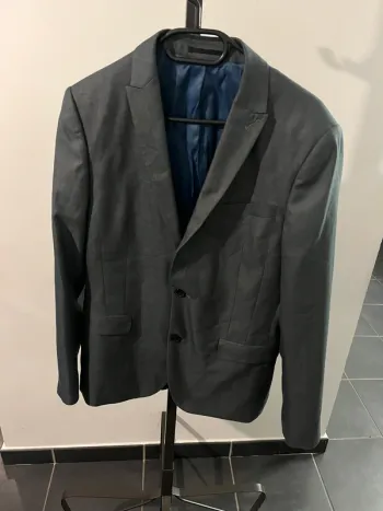 Veste de costume grise Célio Slim Taille 46