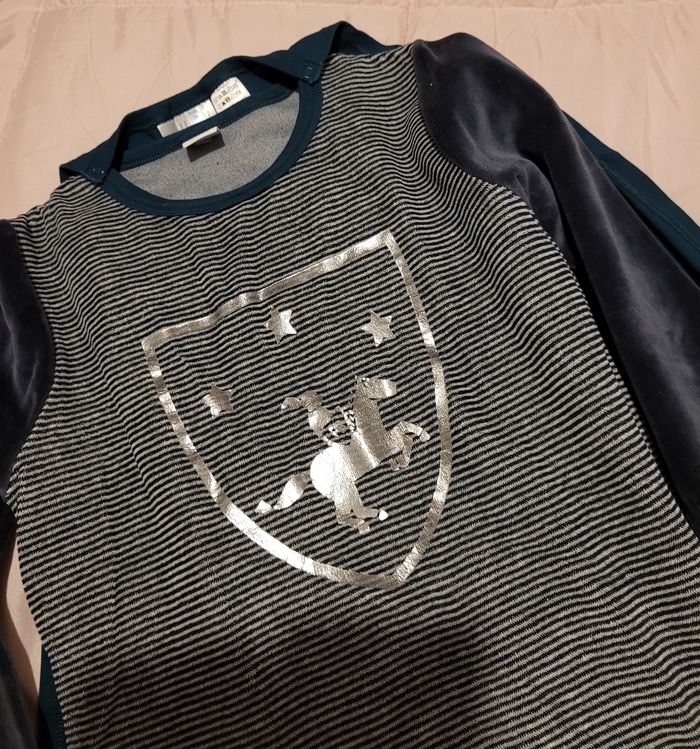 pyjama velour petit bateau 10ans (18e) - photo numéro 5