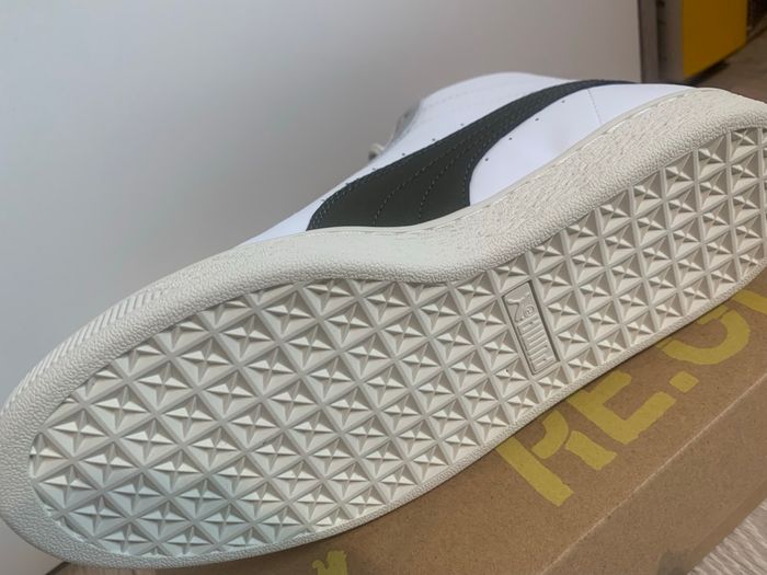 Baskets Puma RE.GEN montantes neuves 38.5 blanc gris unisexe boîte cuir” - photo numéro 8