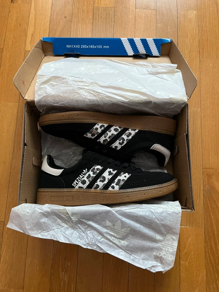 Adidas Handball Spezial Léopard Noir 43 - photo numéro 5