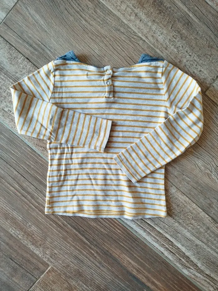 Tee shirt à manches longues fille 5 ans - photo numéro 3