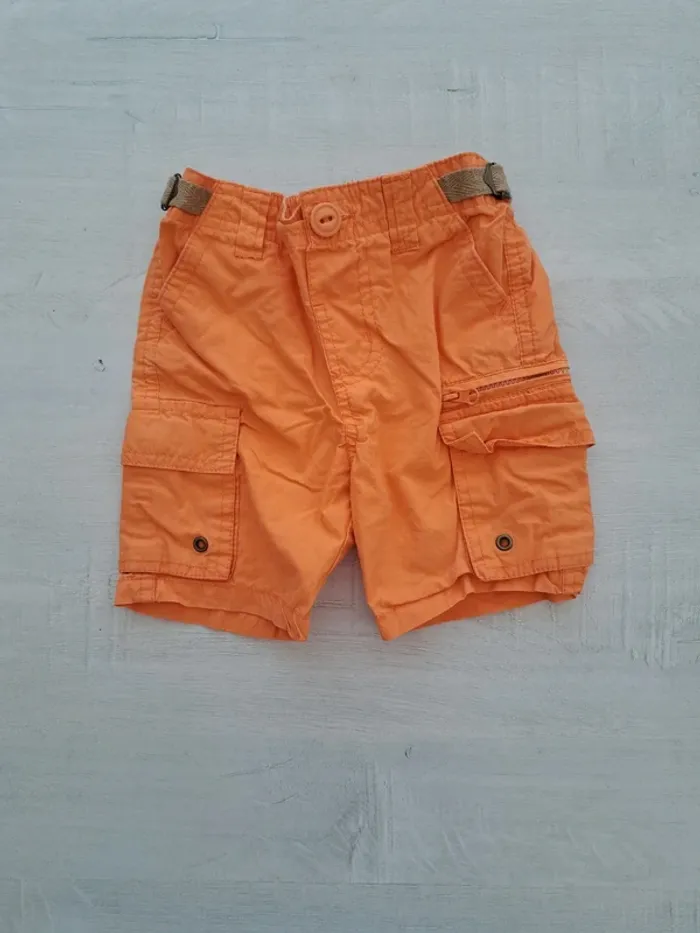 Lot 7 pièces taille 80 cm - Shorts bermudas maillot de bain - 9 12 mois - coton - photo numéro 6