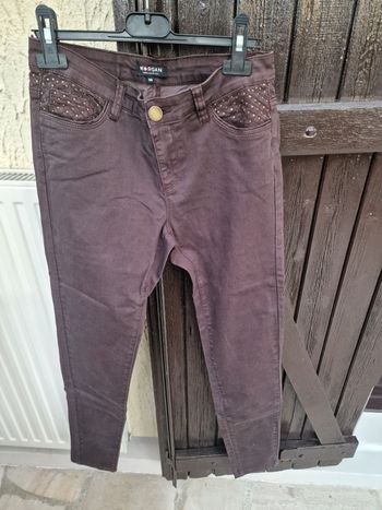 Jean Morgan marron taille 36