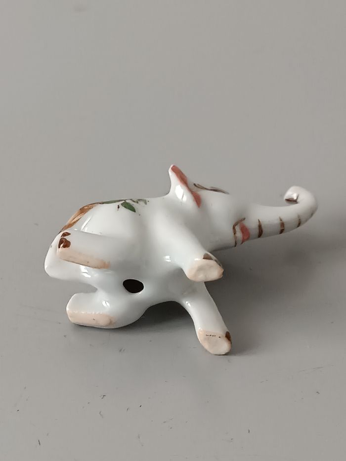 Éléphant porcelaine vintage - photo numéro 5