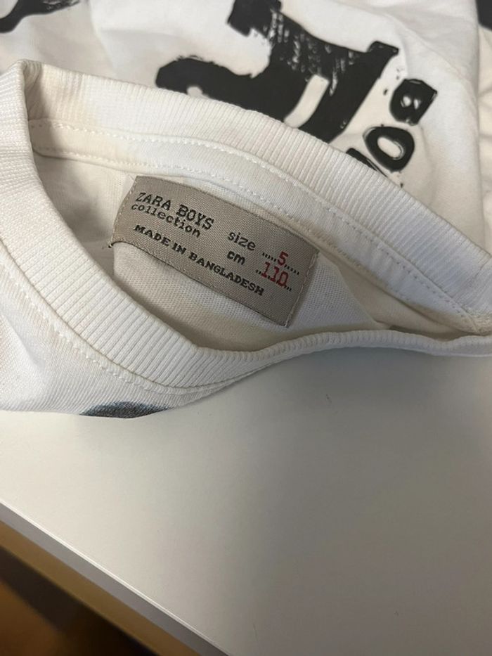 Tee shirt rock&dog zara boys - photo numéro 5