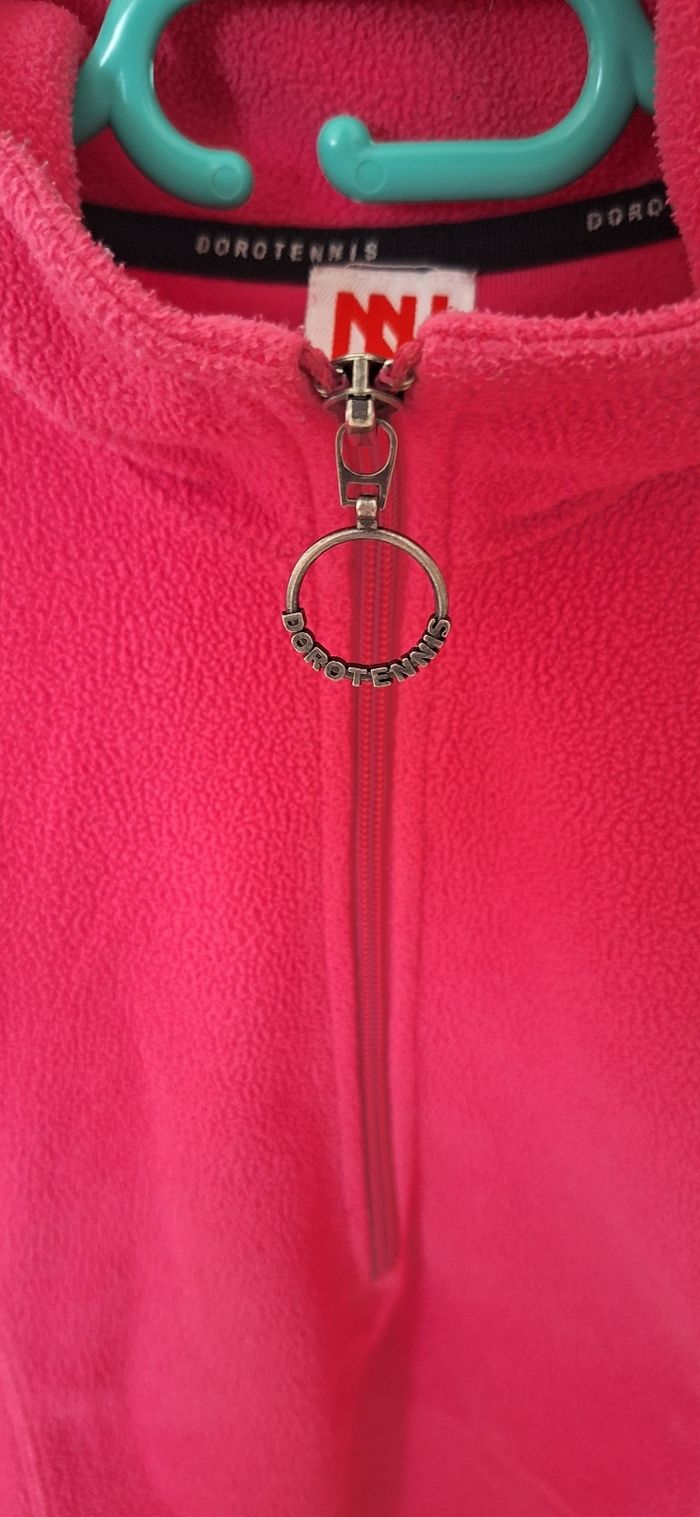 Pull polaire rose / taille 40 / Dorotennis - photo numéro 5