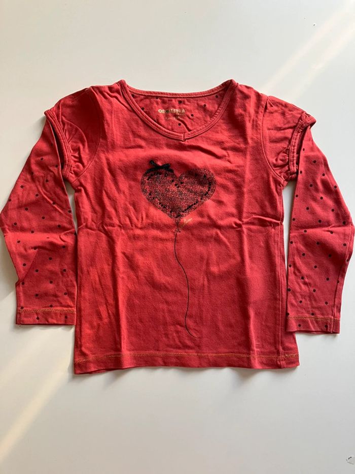 Tee shirt manches longues 4 ans Orchestra