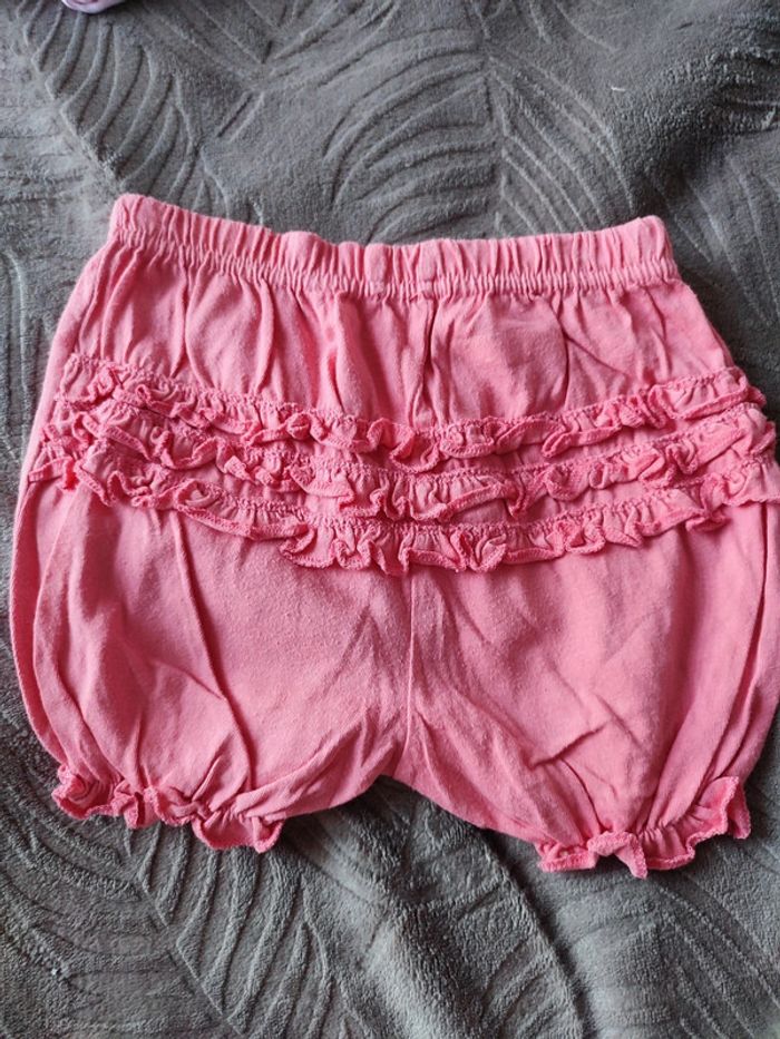 Lot de 3 shorts 12 mois fille - photo numéro 9