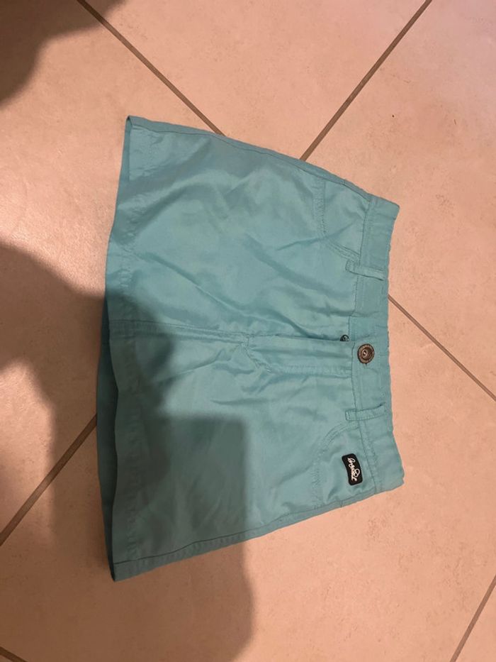 8 ans - jupe short longboard turquoise